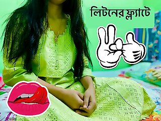 At Liton's flat with my make..